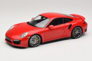 Porsche 911 991 Turbo S Roșu Minichamps 1:18 110062320 Metal
