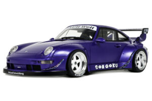 Porsche 911 993 RWB Son Goku Purple GT Spirit 1:18 GT571 Rășină
