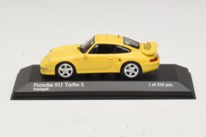 Porsche 911 993 Turbo S Galben Minichamps 1:43 430069270 Metal