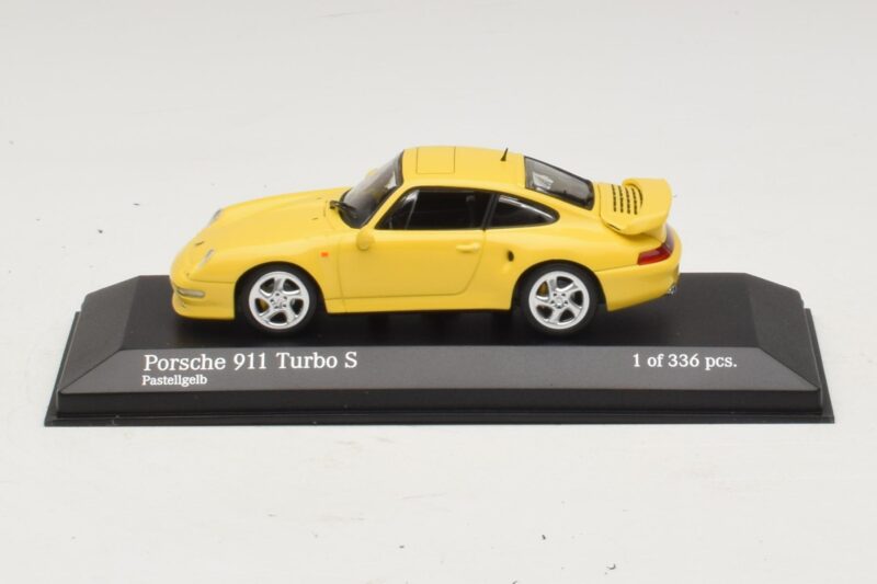 Porsche 911 993 Turbo S Galben Minichamps 1:43 430069270 Metal