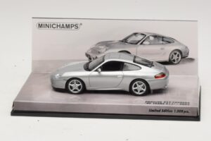 Porsche 911 996 Carrera Aniversar 40 De Ani Argintiu Minichamps 1:43 436061070 Metal