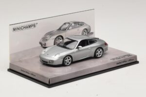 Porsche 911 996 Carrera Aniversar 40 De Ani Argintiu Minichamps 1:43 436061070 Metal - imaginea 2 din 5