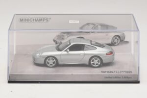 Porsche 911 996 Carrera Aniversar 40 De Ani Argintiu Minichamps 1:43 436061070 Metal - imaginea 5 din 5