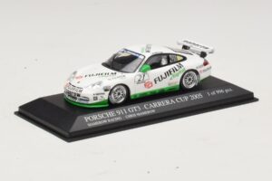 Porsche 911 996 GT3 Cup #21 Mamerow Porsche Carrera Cup Deutschland 2005 Minichamps 1:43 403056221 Metal - imaginea 2 din 4