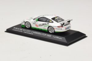 Porsche 911 996 GT3 Cup #21 Mamerow Porsche Carrera Cup Deutschland 2005 Minichamps 1:43 403056221 Metal - imaginea 3 din 4