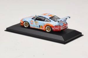 Porsche 911 996 GT3 RSR Gulf #73 Lefort / Lambert 1000km Spa 2005 Minichamps 1:43 400056473-P1 Metal - imaginea 3 din 4