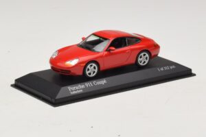 Porsche 911 996 Roșu Minichamps 1:43 400061181 Metal - imaginea 2 din 4