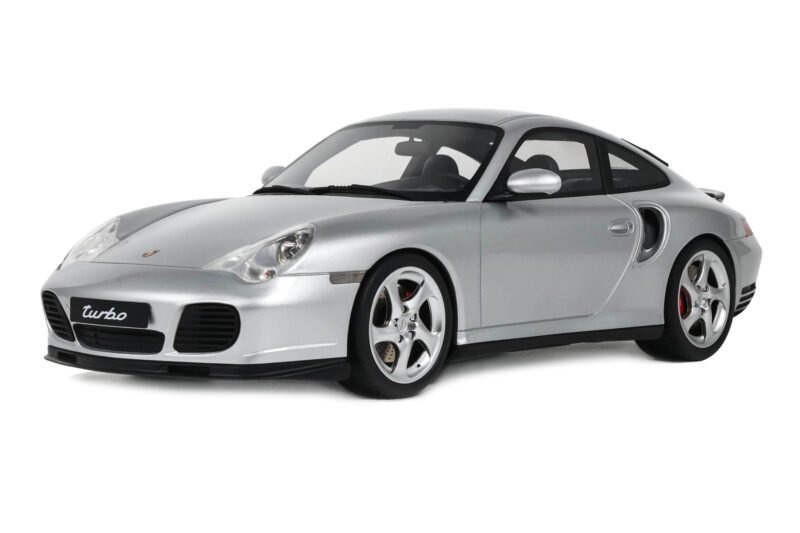 Porsche 911 996 Turbo Polar Silver GT Spirit 1:18 GT567 Rășină