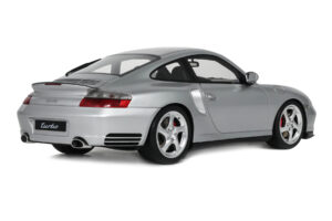 Porsche 911 996 Turbo Polar Silver GT Spirit 1:18 GT567 Rășină - imaginea 2 din 5