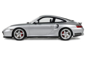 Porsche 911 996 Turbo Polar Silver GT Spirit 1:18 GT567 Rășină - imaginea 3 din 5