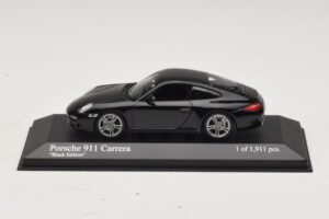 Porsche 911 997 Carrera Black Edition Minichamps 1:43 400066425 Metal