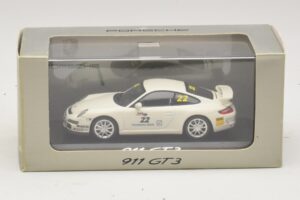 Porsche 911 997 GT3 #22 Alb Minichamps 1:43 WAP020102016 Metal - imaginea 4 din 4