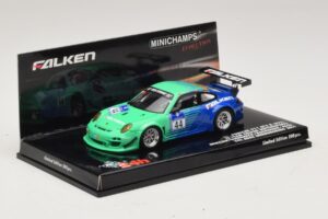 Porsche 911 997 GT3 R Falken #44 Nurburgring 2011 Minichamps 1:43 447116144 Metal - imaginea 2 din 5