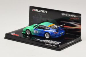 Porsche 911 997 GT3 R Falken #44 Nurburgring 2011 Minichamps 1:43 447116144 Metal - imaginea 3 din 5