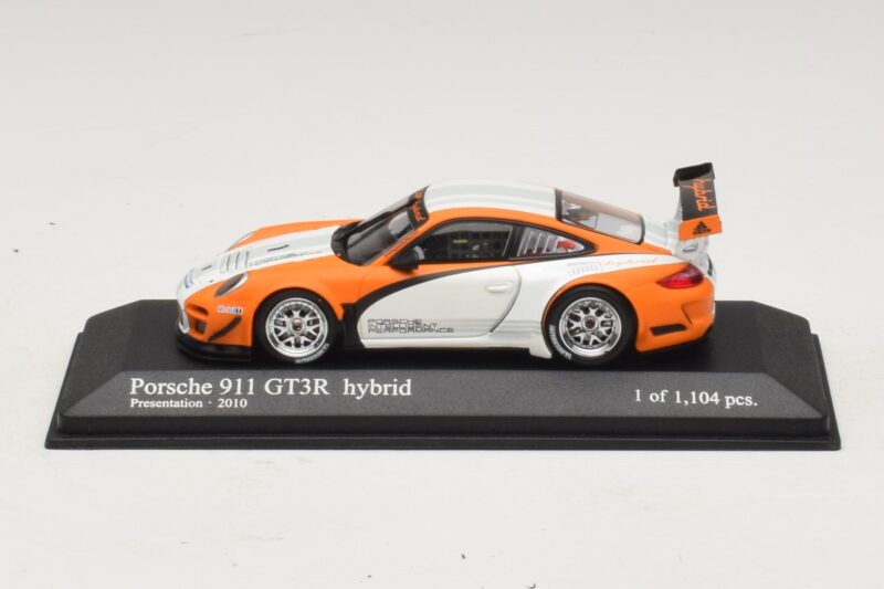 Porsche 911 997 GT3 R Hybrid Presentation 2010 Minichamps 1:43 Porsche 911 997 GT3 R Hybrid Presentation 2010 Minichamps 1:43 410108900 Metal