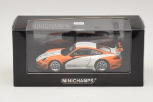 Porsche 911 997 GT3 R Hybrid Presentation 2010 Minichamps 1:43 410108900 Metal - imaginea 4 din 4