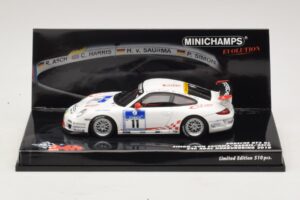 Porsche 911 997 GT3 RS #11 24 Hours Nurburgring 2010 Minichamps 1:43 437106711 Metal