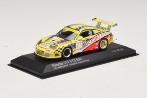Porsche 911 997 GT3 RS #77 Konopka / Casadei 12 Hours of Sebring 2008 Minichamps 1:43 400086977 Metal - imaginea 2 din 4