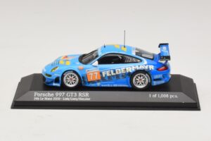 Porsche 911 997 GT3 RSR GT2 #77 M. Lieb / R. Lietz / W. Henzler 24 Hours of Le Mans 2010 Minichamps 1:43 410106977 Metal