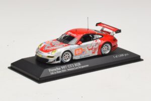 Porsche 911 997 GT3 RSR GT2 #80 S. Neiman / D. Law 24 Hours of Le Mans 2010 Minichamps 1:43 410106980 Metal - imaginea 2 din 4