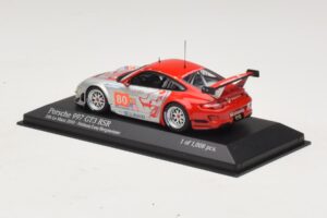Porsche 911 997 GT3 RSR GT2 #80 S. Neiman / D. Law 24 Hours of Le Mans 2010 Minichamps 1:43 410106980 Metal - imaginea 3 din 4