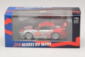Porsche 911 997 GT3 RSR GT2 #80 S. Neiman / D. Law 24 Hours of Le Mans 2010 Minichamps 1:43 410106980 Metal - imaginea 4 din 4
