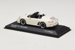 Porsche 911 997 Speedster Alb Minichamps 1:43 400069531 Metal - imaginea 3 din 4
