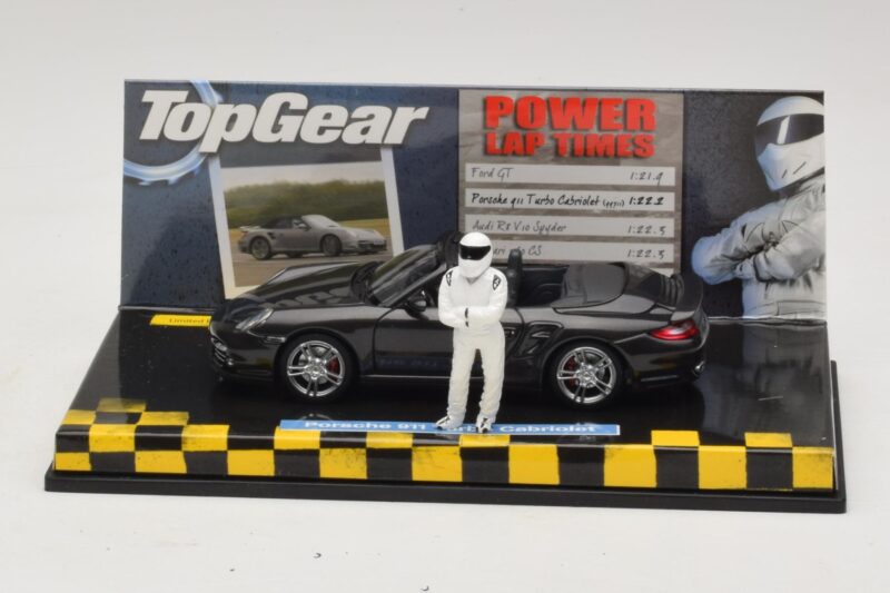 Porsche 911 997 Turbo Cabriolet Negru Top Gear Edition Minichamps 1:43 Porsche 911 997 Turbo Cabriolet Negru Top Gear Edition Minichamps 1:43 519436930 Metal