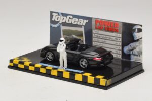 Porsche 911 997 Turbo Cabriolet Negru Top Gear Edition Minichamps 1:43 519436930 Metal - imaginea 3 din 5