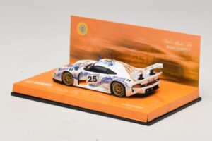 Porsche 911 GT1 #25 B. Wollek / T. Boutsen / H-J. Stuck 24 Hours of Le Mans 1996 Minichamps 1:43 403966625 Metal - imaginea 3 din 5