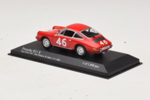Porsche 911 S #46 Cahier / Killy Class Winners Targa Florio 1967 Minichamps 1:43 430676746 Metal - imaginea 3 din 4