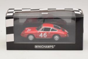 Porsche 911 S #46 Cahier / Killy Class Winners Targa Florio 1967 Minichamps 1:43 430676746 Metal - imaginea 4 din 4