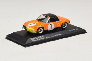 Porsche 914/6 #1 G. Larrousse / H. Marko Winners Marathon de la Route 1970 Minichamps 1:43 400706501 Metal - imaginea 2 din 4