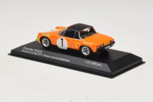 Porsche 914/6 #1 G. Larrousse / H. Marko Winners Marathon de la Route 1970 Minichamps 1:43 400706501 Metal - imaginea 3 din 4