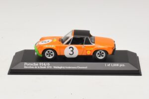 Porsche 914/6 #3 B. Waldegard / O. Andersson Marathon de la Route 1970 Minichamps 1:43 400706503 Metal