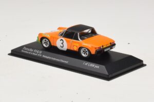 Porsche 914/6 #3 B. Waldegard / O. Andersson Marathon de la Route 1970 Minichamps 1:43 400706503 Metal - imaginea 3 din 4