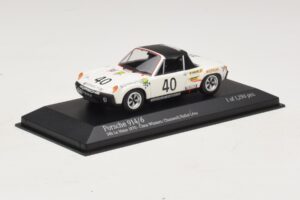 Porsche 914/6 #40 G. Chasseuil / C. Ballot-Lena Class Winners 24 Hours of Le Mans 1970 Minichamps 1:43 400706540 Metal - imaginea 2 din 4