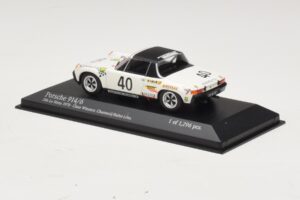 Porsche 914/6 #40 G. Chasseuil / C. Ballot-Lena Class Winners 24 Hours of Le Mans 1970 Minichamps 1:43 400706540 Metal - imaginea 3 din 4