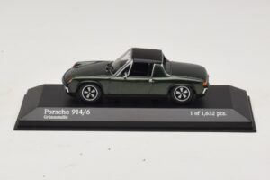 Porsche 914/6 Verde Minichamps 1:43 400065060 Metal