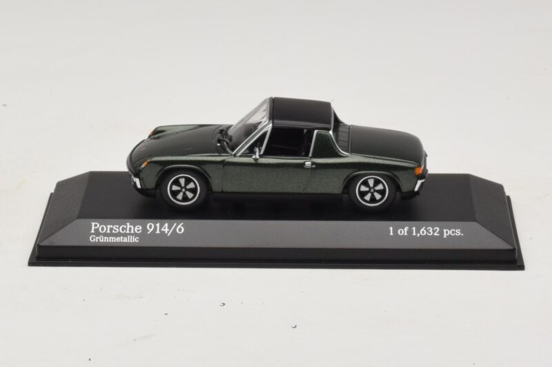 Porsche 914/6 Verde Minichamps 1:43 400065060 Metal
