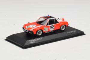 Porsche 914/6 ONS R2 Roșu Minichamps 1:43 400746500 Metal - imaginea 2 din 4