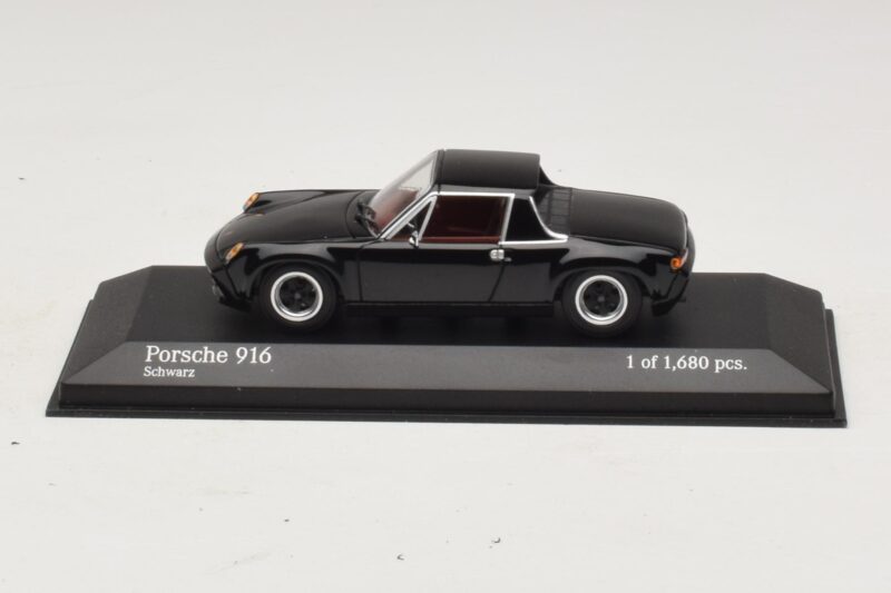 Porsche 916 Negru Minichamps 1:43 Porsche 916 Negru Minichamps 1:43 400066060 Metal