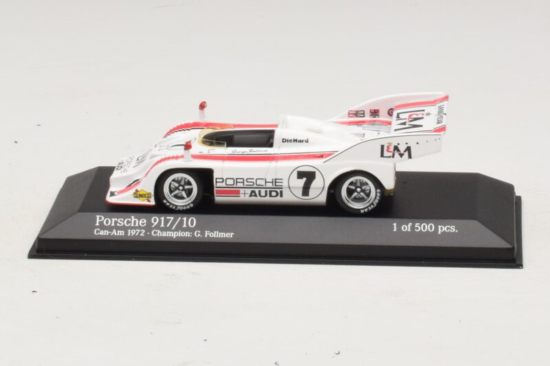 Porsche 917/10 Penske Racing #7 G. Follmer Can-Am Champion 1972 Minichamps 1:43 Porsche 917/10 Penske Racing #7 G. Follmer Can-Am Champion 1972 Minichamps 1:43 437726507 Metal