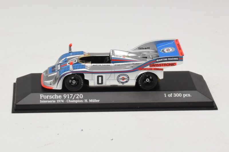 Porsche 917/20 Martini Racing #0 Interserie Champion 1974 Minichamps 1:43 Porsche 917/20 Martini Racing #0 Interserie Champion 1974 Minichamps 1:43 437746100 Metal