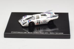 Porsche 917K #22 H. Marko / G. van Lennep Martini Racing 24 Hours of Le Mans Câștigător 1971 Ediție Casetă Minichamps 1:43 WA