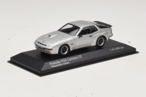 Porsche 924 Carrera GT Argintiu Minichamps 1:43 400066121 Metal - imaginea 2 din 4