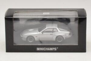 Porsche 924 Carrera GT Argintiu Minichamps 1:43 400066121 Metal - imaginea 4 din 4