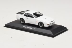 Porsche 924 GT Alb Maxichamps 1:43 940066121 Metal - imaginea 3 din 4
