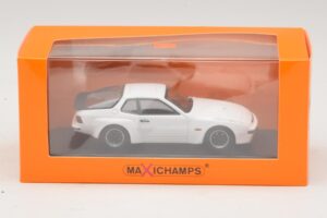 Porsche 924 GT Alb Maxichamps 1:43 940066121 Metal - imaginea 4 din 4