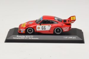 Porsche 935/77 #66 R. Stommelen DRM Nurburgring 1977 Minichamps 1:43 400776366 Metal